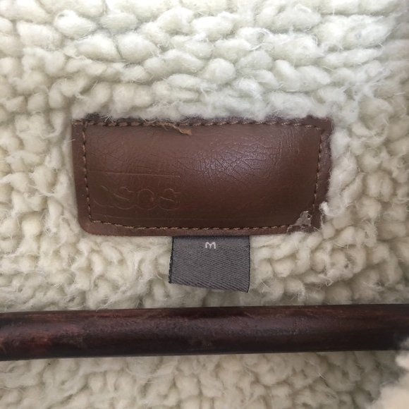 ASOS Jean Sherpa Jacket (Insulated) - Picture 3 of 5